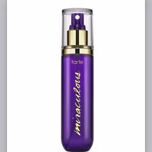 tarte Miraculous Setting Spray in Purple with Gold Accents